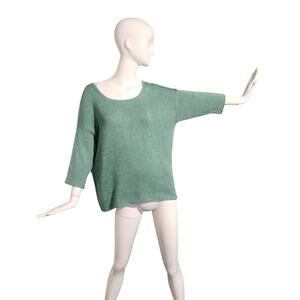 Peruvian Connection Women's XL Wanderer Pullover Prep Quiet Luxury Old Money Top